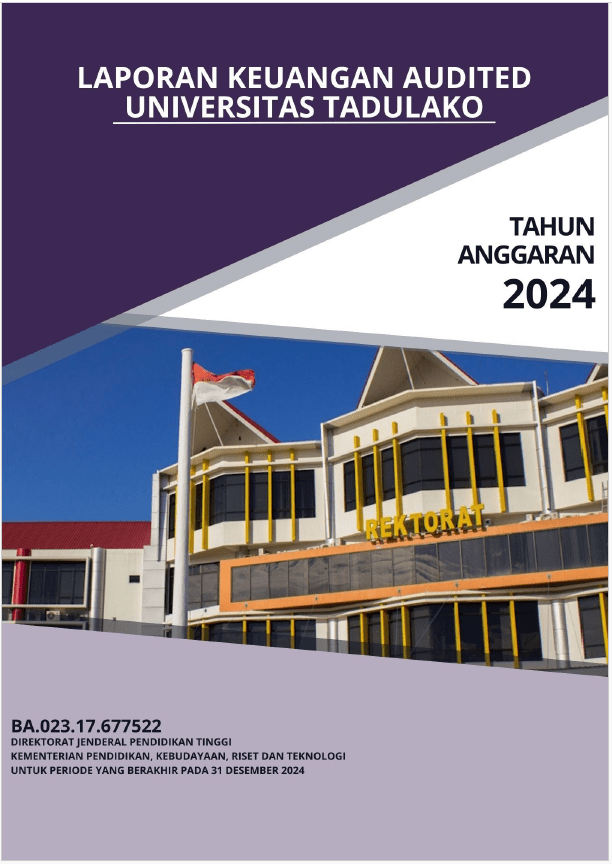 Laporan Keuangan UNTAD 2024 - AUDITED