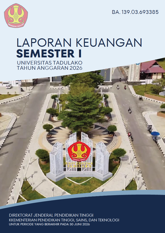 Laporan Keuangan UNTAD 2026 Semester I